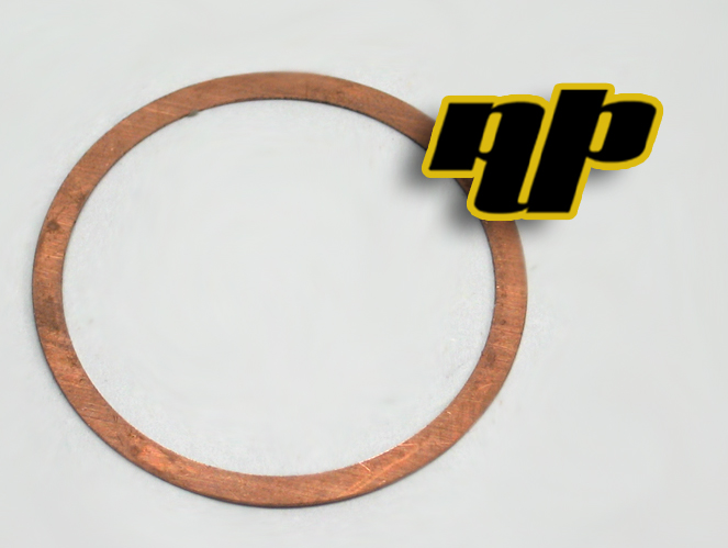 Copper Rings on Copper Base Gaskets For