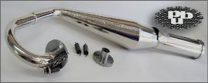 pocket bike exhaust systems